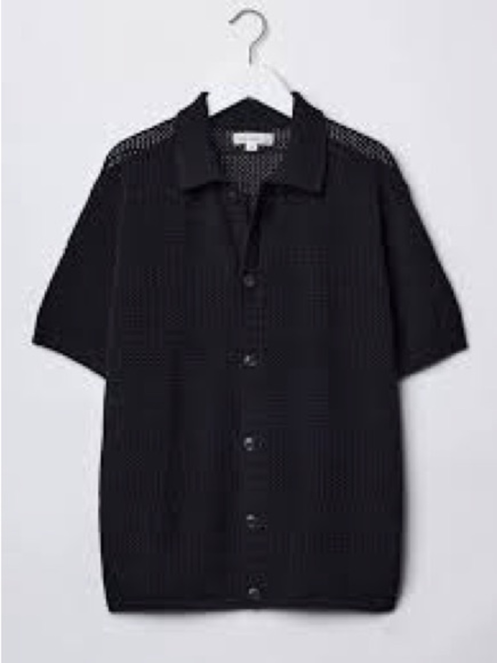 The Knotty Ones black mesh cardigan